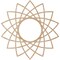 Ekena Millwork Eleanor Wood Fretwork Pierced Ceiling Medallion, Alder, 40"OD x 15 3/8"ID x 3/8"T CMWP40X40X0375EAAL - alternate 4